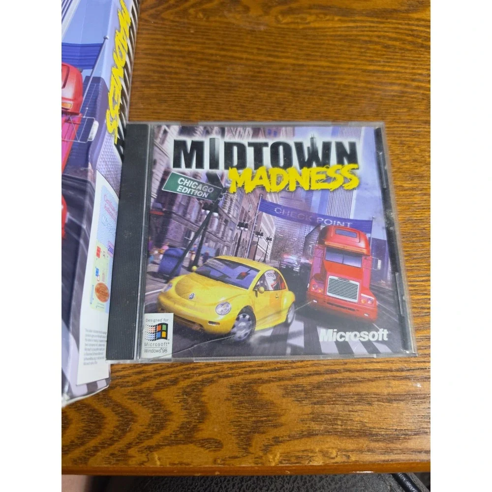 Big Box PC - Midtown Madness Chicago Edition Pc Games Windows 95